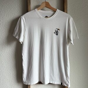 SOLI Tucan & Skeleton Men’s Graphic T-Shirt sz: Small